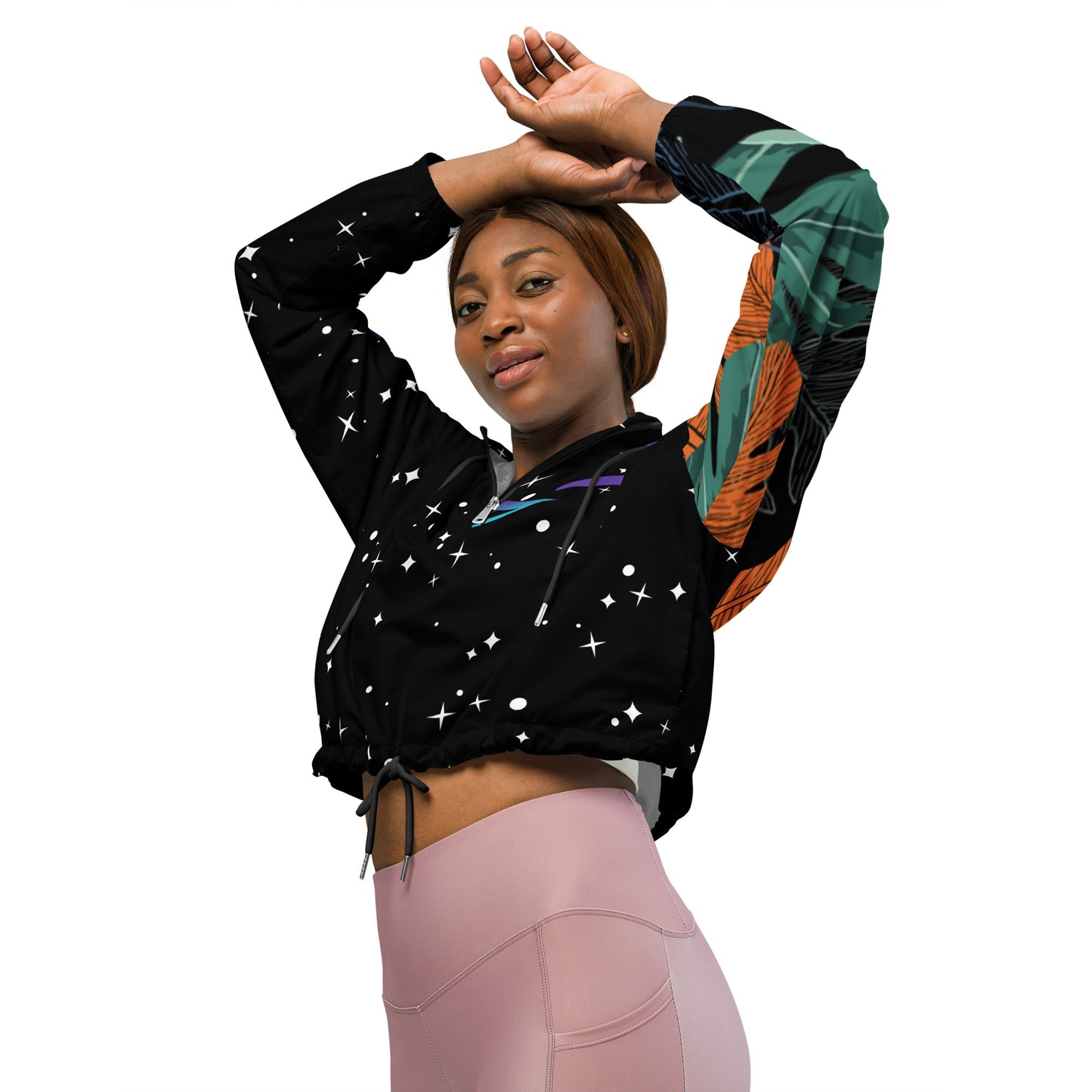 Women’s cropped windbreaker