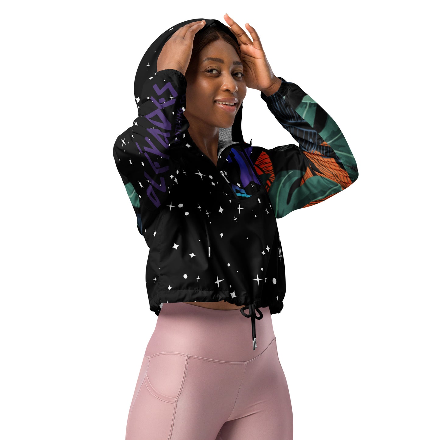 Women’s cropped windbreaker