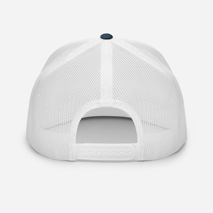 Pleyades gray/white L logoTrucker Cap