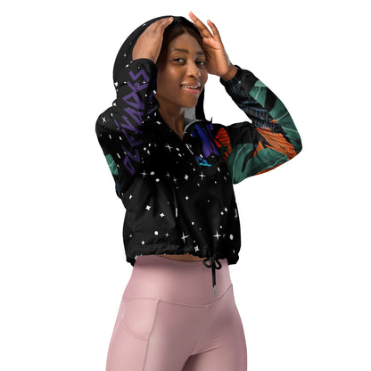 Women’s cropped windbreaker