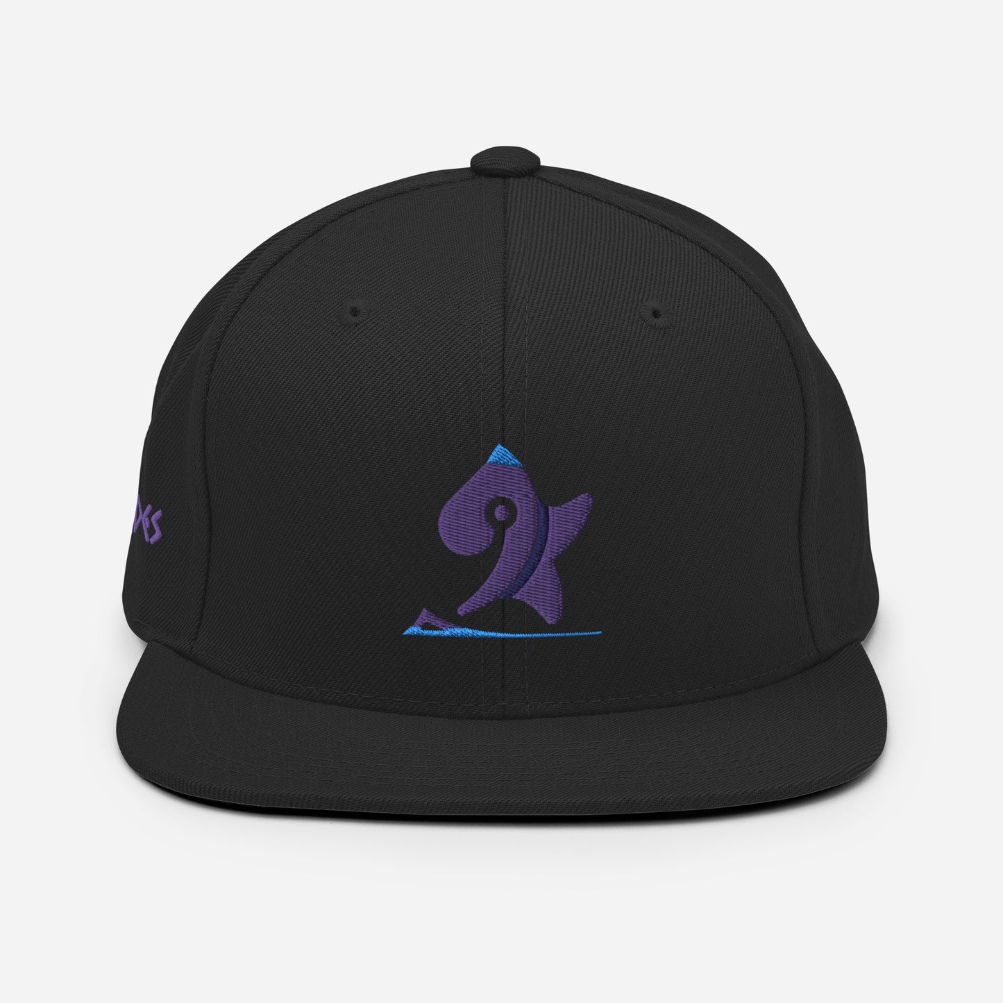 Pleyades purp logo Snapback Hat