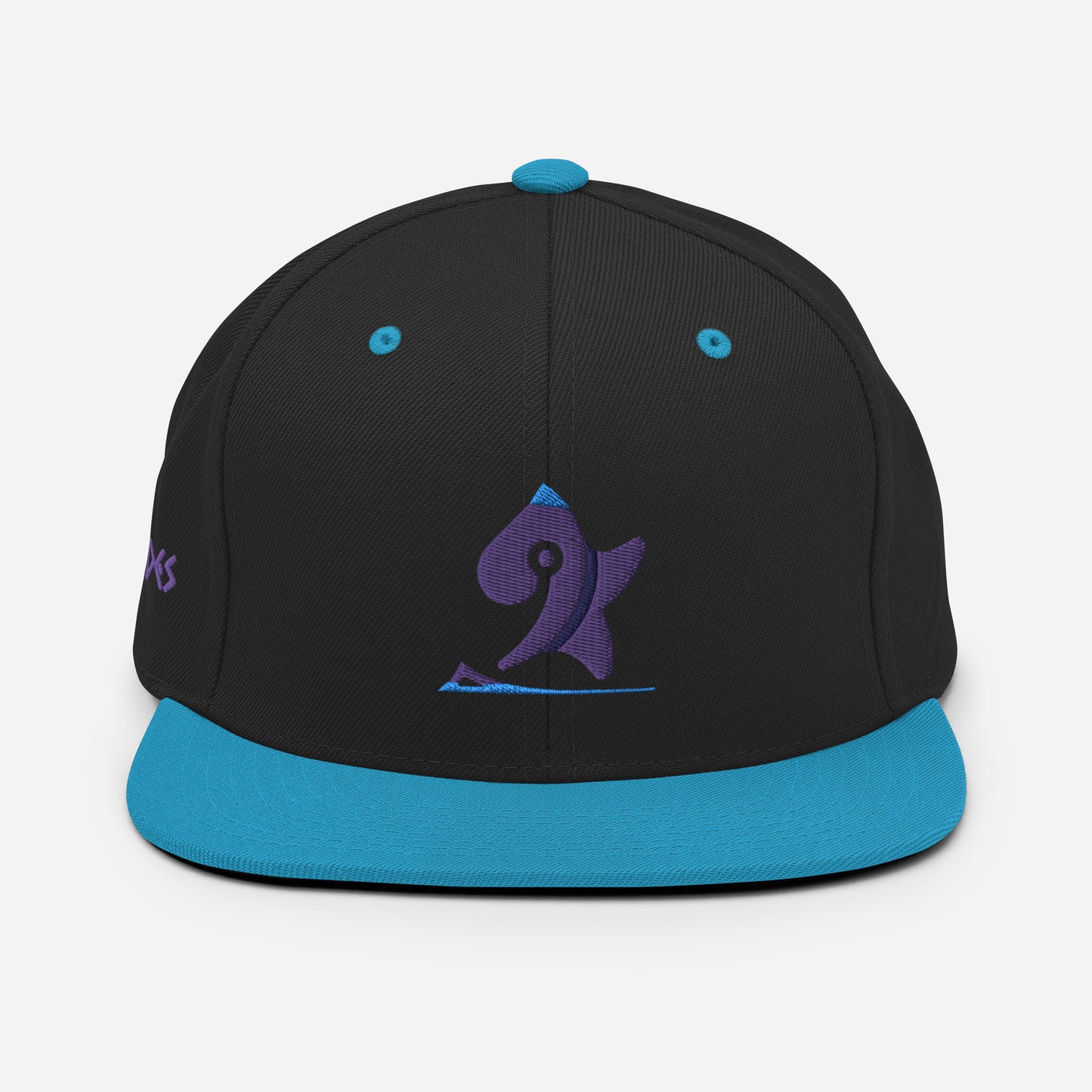 Pleyades purp logo Snapback Hat