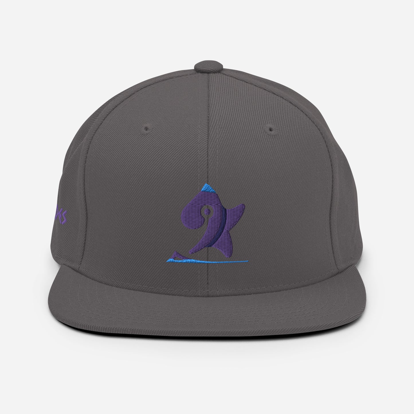 Pleyades purp logo Snapback Hat