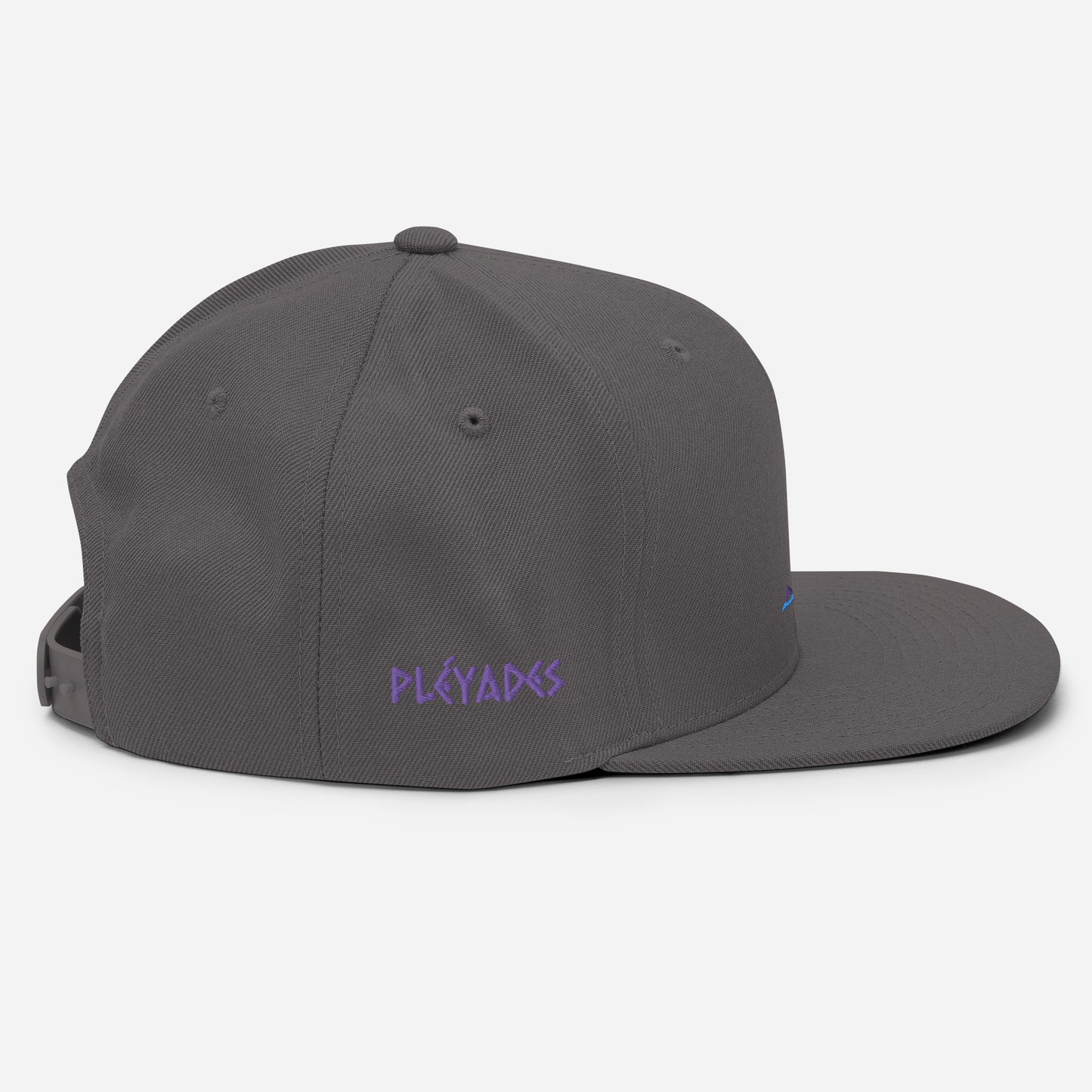 Pleyades purp logo Snapback Hat