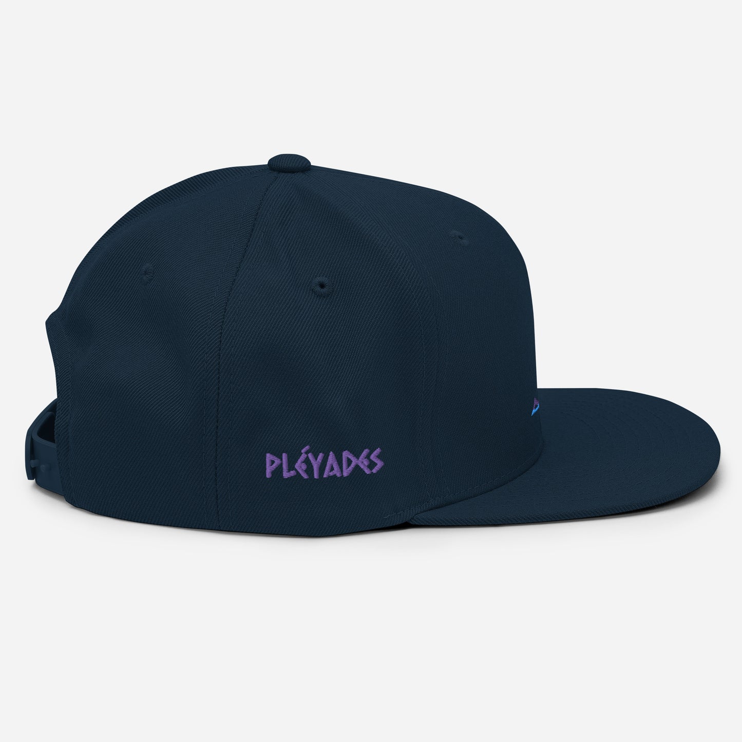 Pleyades purp logo Snapback Hat