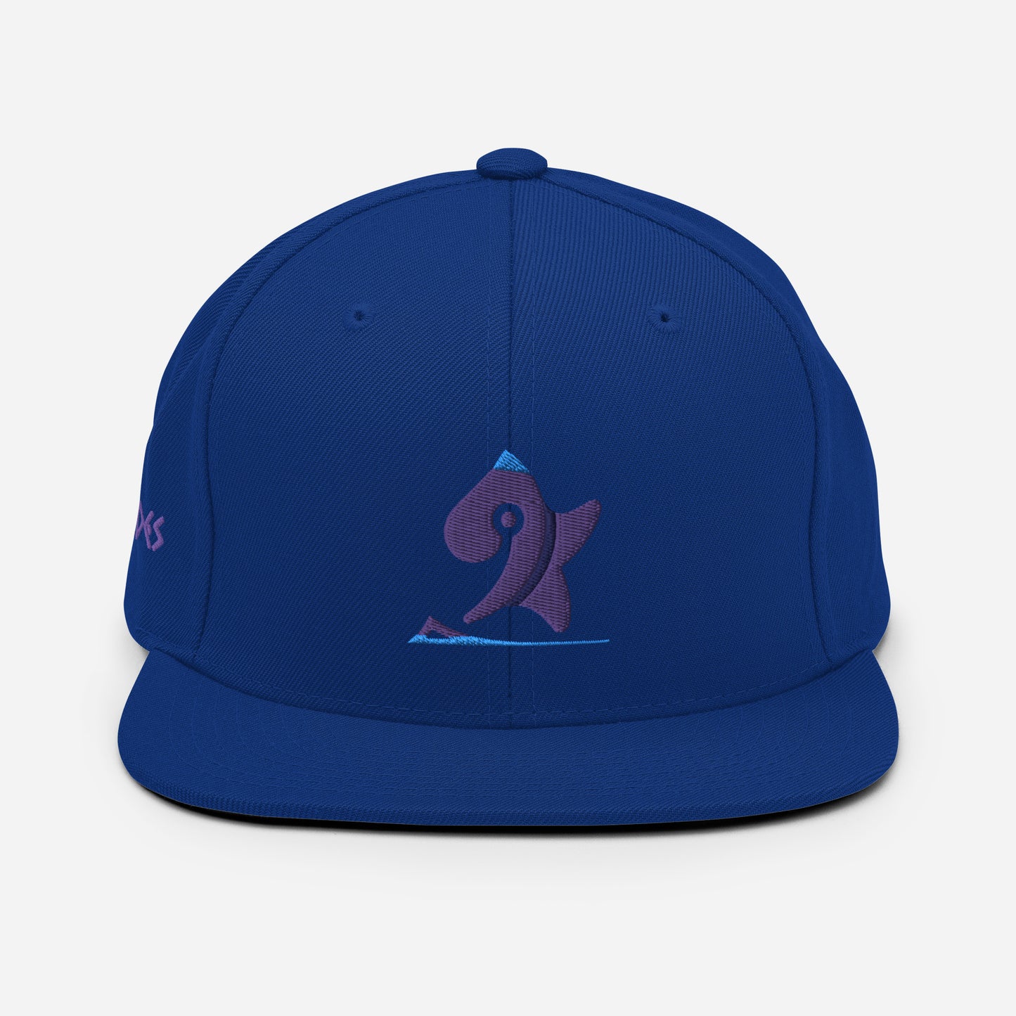 Pleyades purp logo Snapback Hat