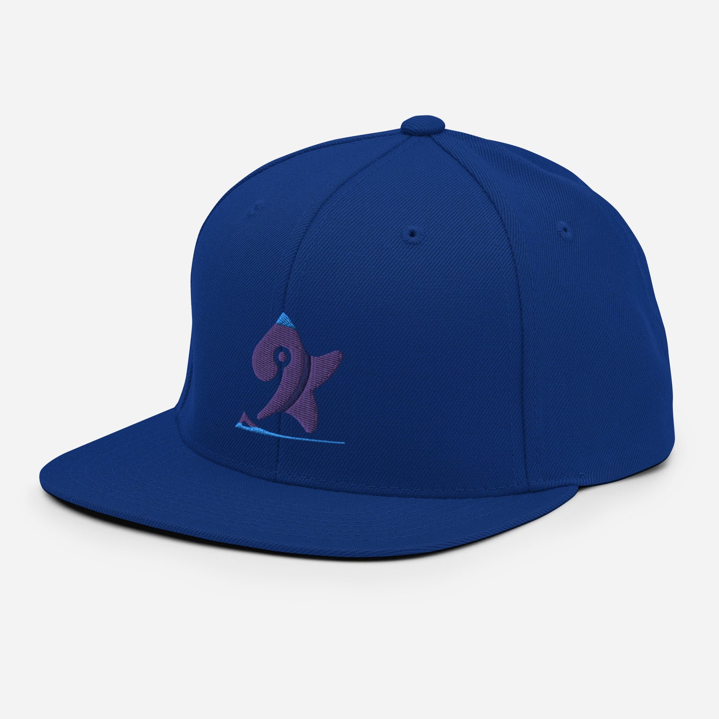 Pleyades purp logo Snapback Hat