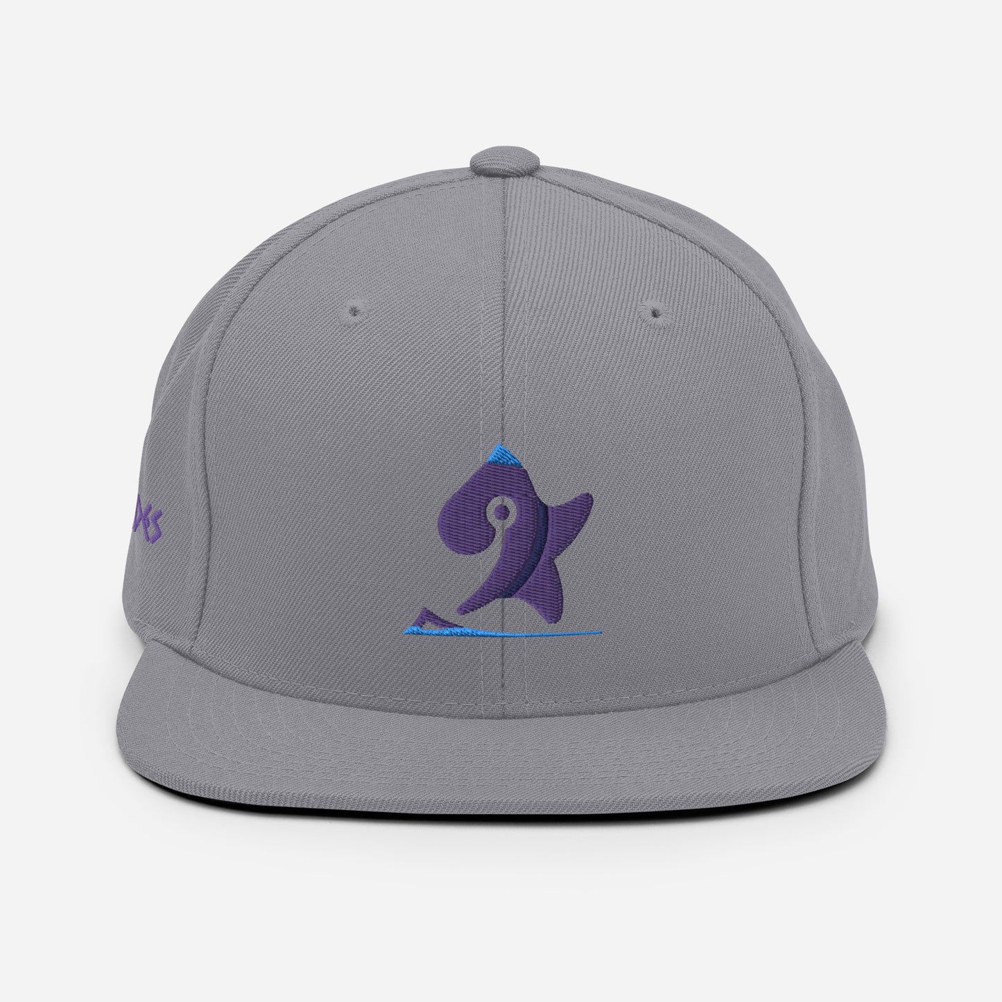 Pleyades purp logo Snapback Hat